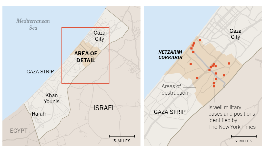 New York Times: Israel Perluas Keberadaan Militer dan Bangun Pangkalan Militer di Tengah Gaza