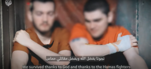 Video dua tahanan Israel meminta Tel Aviv untuk segera kembali ke meja perundingan dan membebaskan mereka, Sabtu 05/04/2025, (Foto: Al-Jazeera)