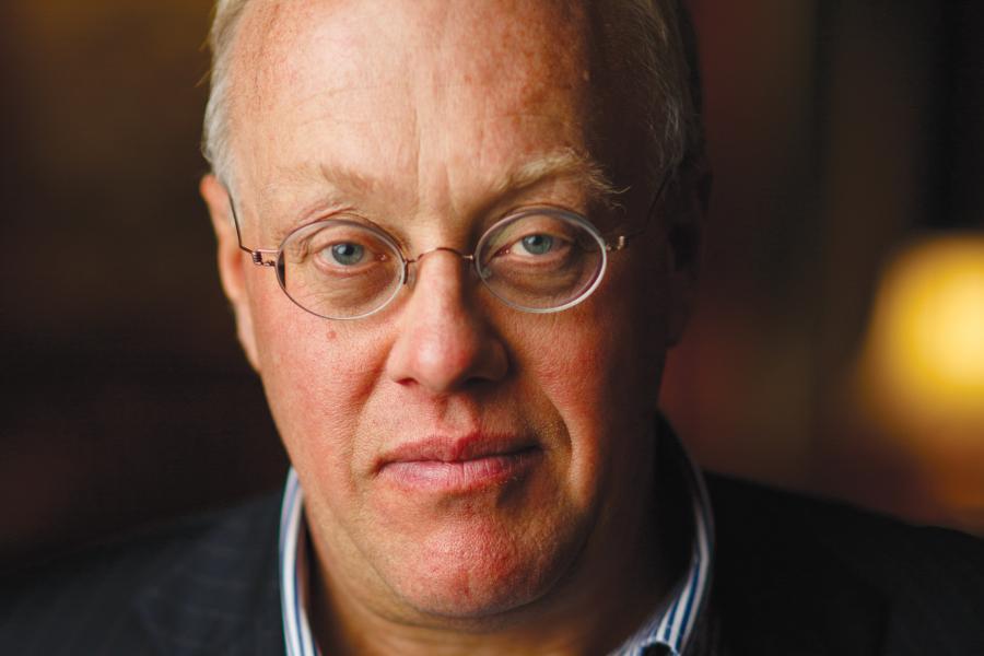 Christopher Lynn Hedges adalah jurnalis dan penulis asal AS, dikenal sebagai koresponden perang dan mantan wartawan The New York Times yang turut meraih Pulitzer Prize pada 2002. Ia pernah bertugas di Timur Tengah dan Balkan. Hedges menulis buku-buku kritis seperti War Is a Force That Gives Us Meaning dan American Fascists, serta kini aktif menulis di Scheerpost dan membawakan The Chris Hedges Report. Ia dikenal karena kritik tajam terhadap perang, kapitalisme, dan kemunduran demokrasi.
