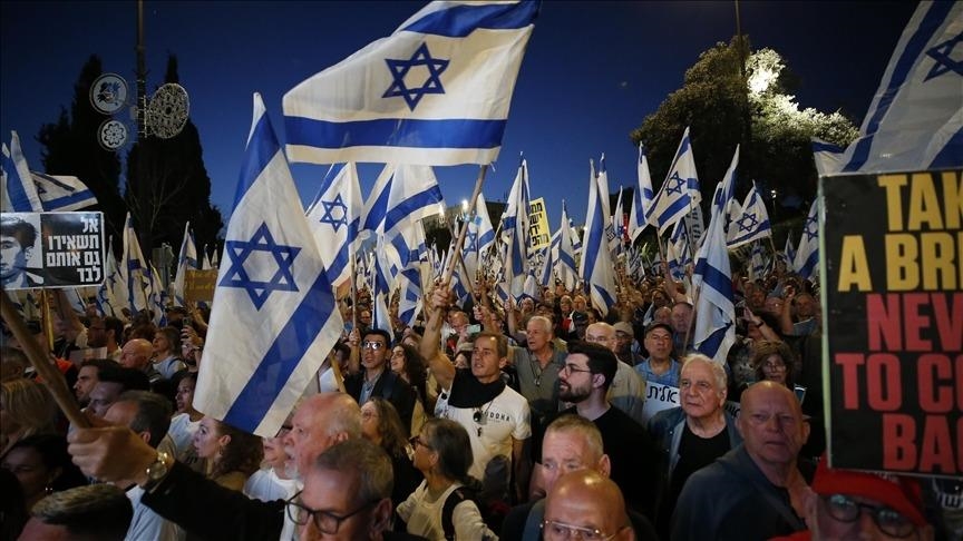 Ribuan Warga Israel Berdemo Tuntut Gencatan Senjata dan Bebaskan Tawanan