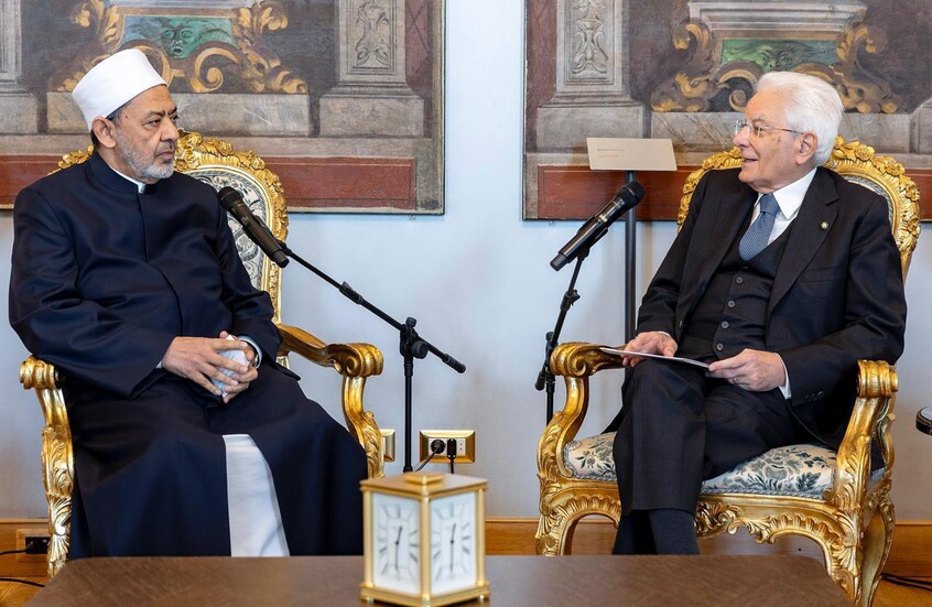 Grand Syekh Al-Azhar Desak Presiden Italia Akui Negara Palestina