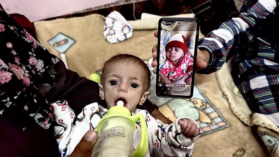 938 Ribu Kaleng Susu Bayi Disandera Israel di Perbatasan Gaza
