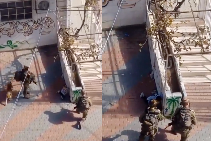 Bocah Dua Tahun Palestina Ditodong Senjata Tentara Israel di Hebron