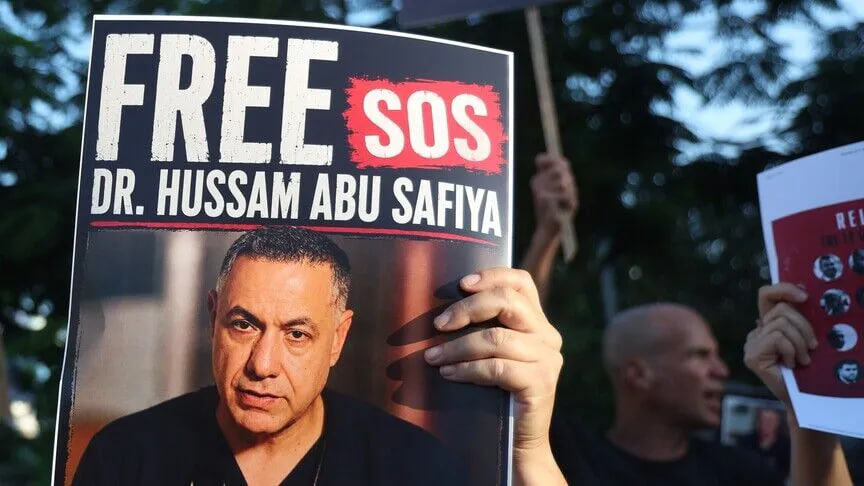 Misi Palestina di PBB Desak Pembebasan Segera dr. Hussam Abu Safiya yang Kritis di Tahanan Israel